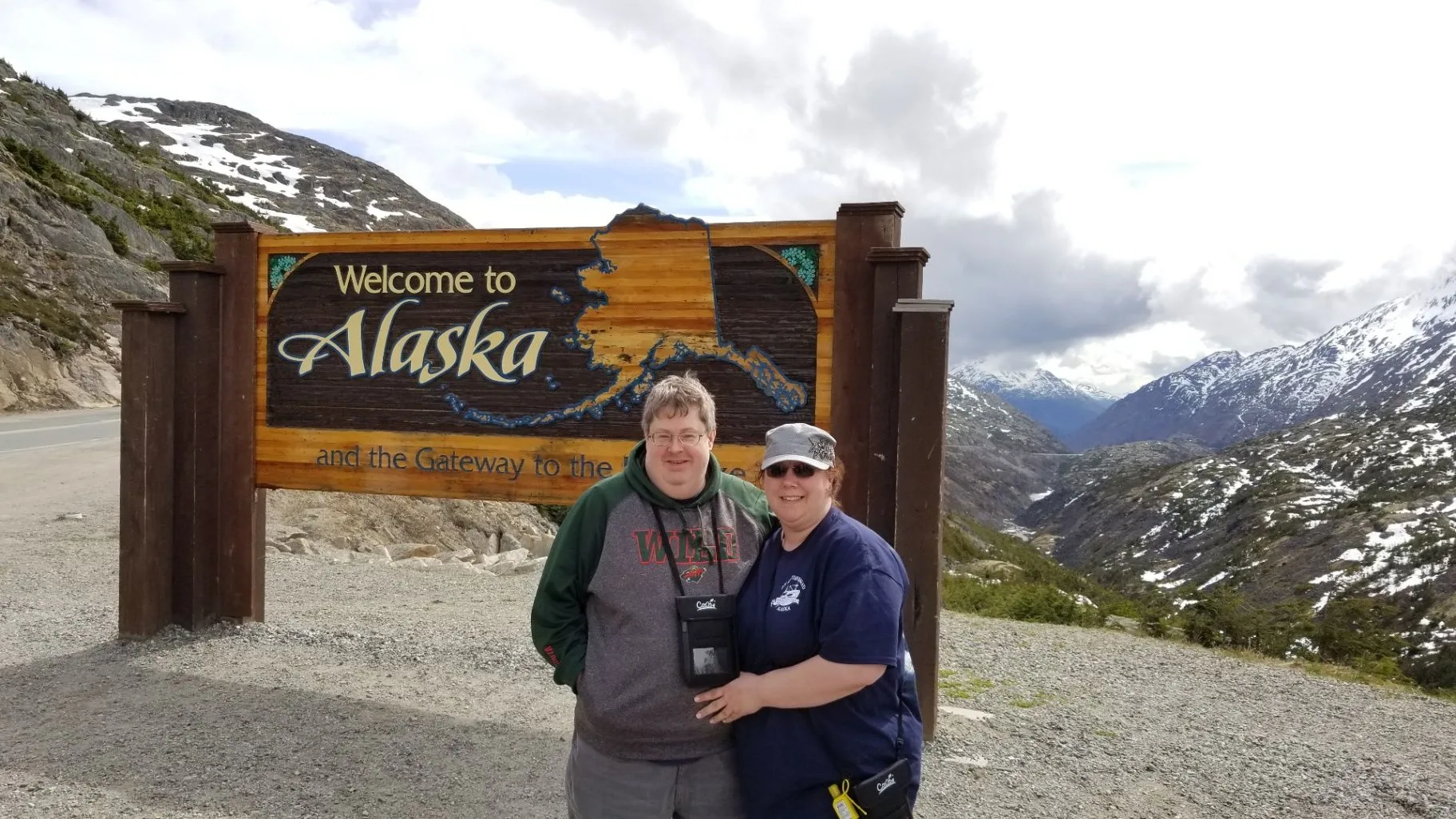 Tonya and Dean Becker together in Alaska
